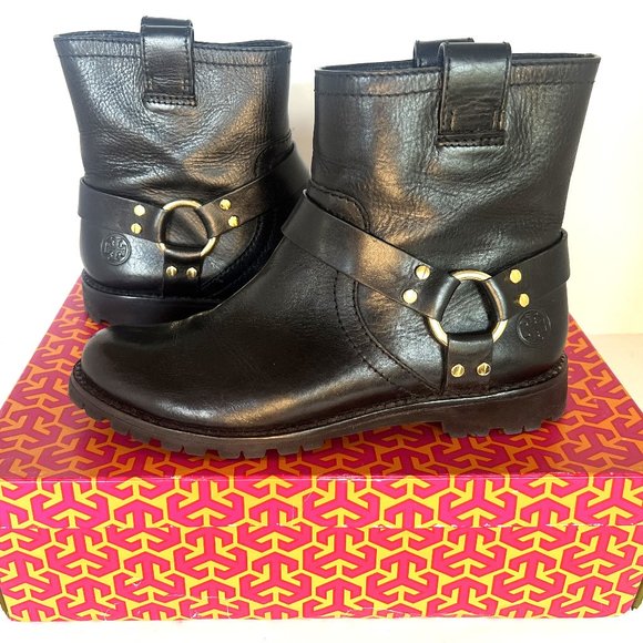 Tory Burch Black Boots - Picture 1 of 7